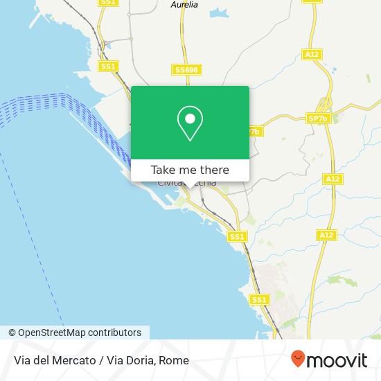 Via del Mercato / Via Doria map