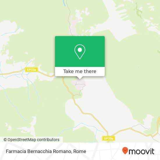Farmacia Bernacchia Romano map