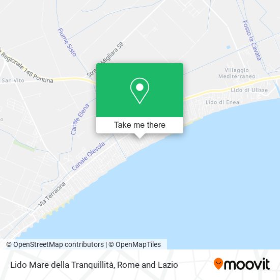 Lido Mare della Tranquillità map