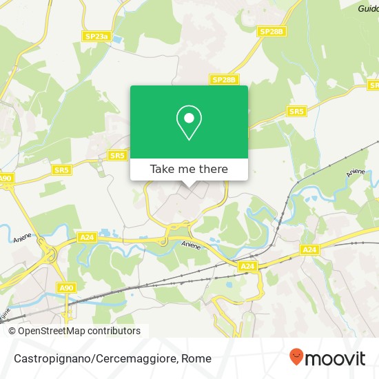 Castropignano/Cercemaggiore map