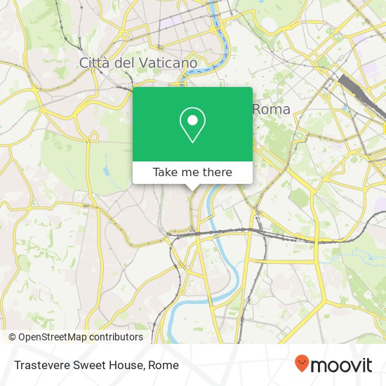 Trastevere Sweet House map