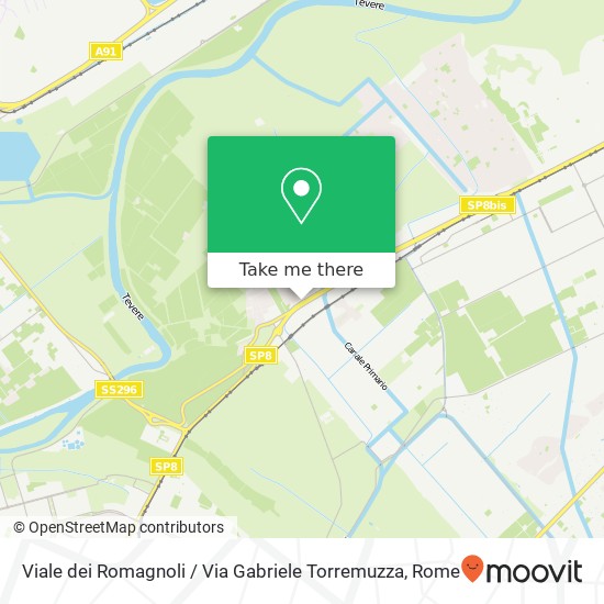 Viale dei Romagnoli / Via Gabriele Torremuzza map