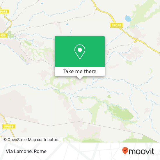 Via Lamone map