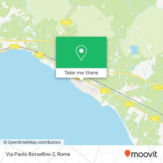 Via Paolo Borsellino 2 map