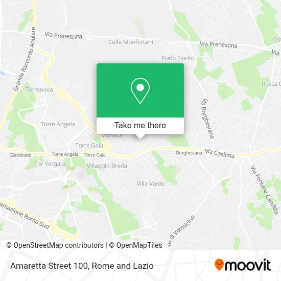 Amaretta Street 100 map