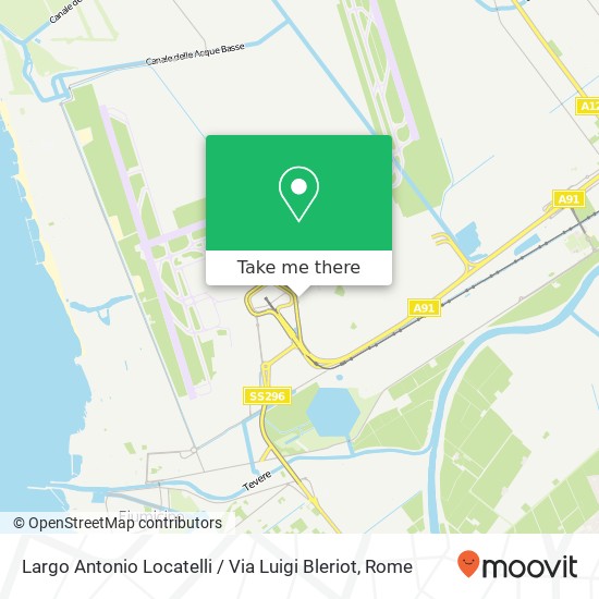 Largo Antonio Locatelli / Via Luigi Bleriot map
