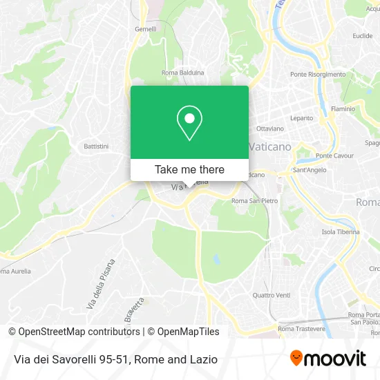Savorelli Street 95-51 map