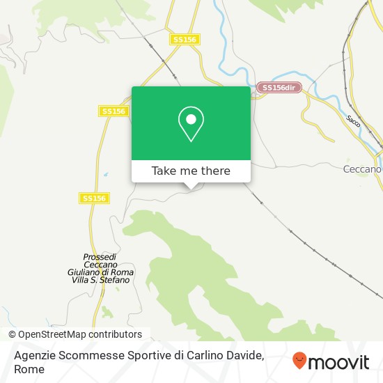 Agenzie Scommesse Sportive di Carlino Davide map