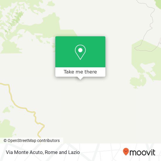 Via Monte Acuto map
