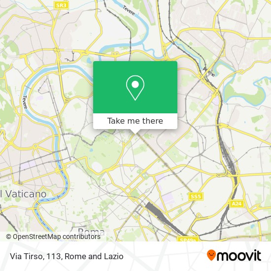 Via Tirso, 113 map