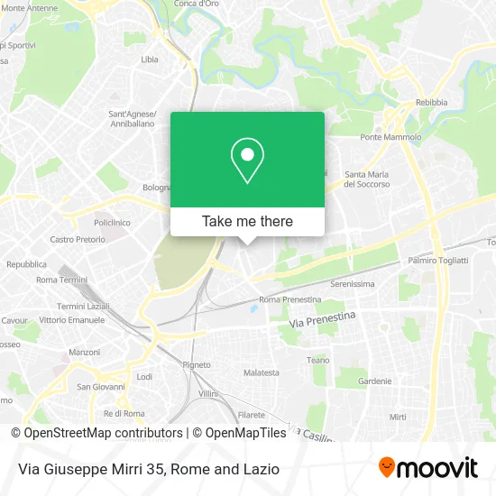 Giuseppe Mirri Street 35 map