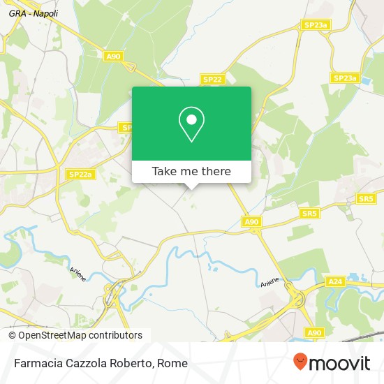 Farmacia Cazzola Roberto map