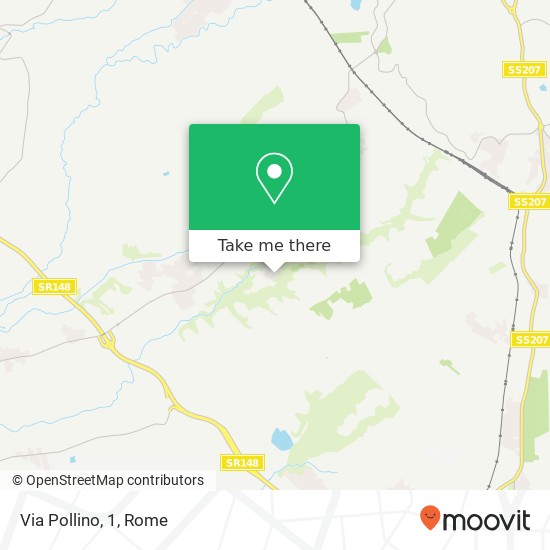 Via Pollino, 1 map