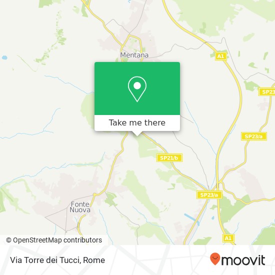 Via Torre dei Tucci map