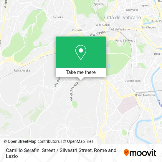 Camillo Serafini Street / Silvestri Street map