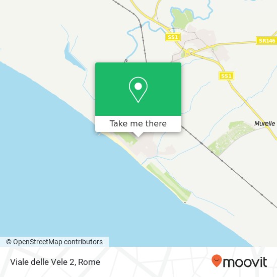 Viale delle Vele 2 map