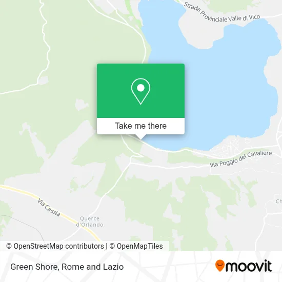 Green Shore map