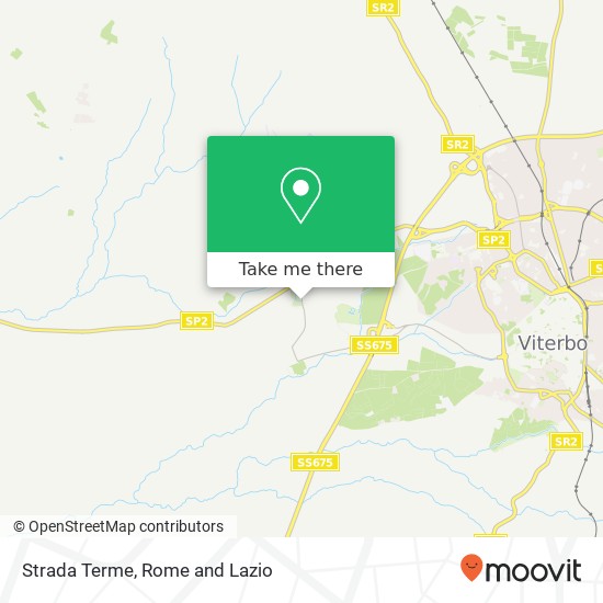 Strada Terme map