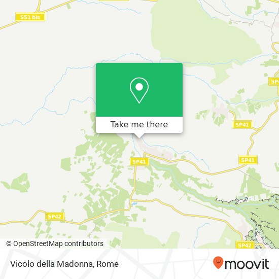 Vicolo della Madonna map