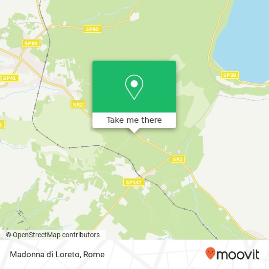 Madonna di Loreto map
