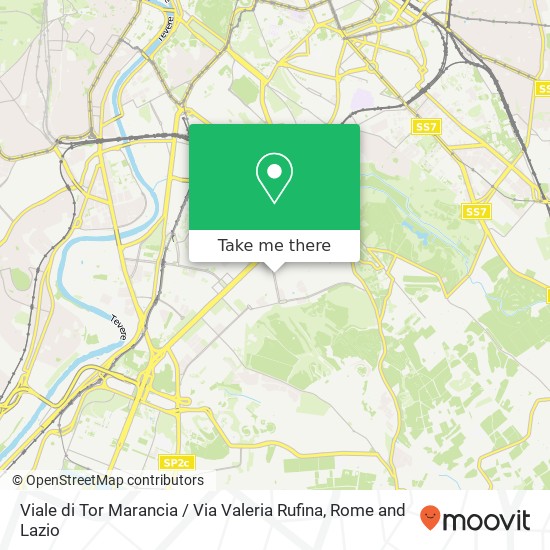 Viale di Tor Marancia / Via Valeria Rufina map