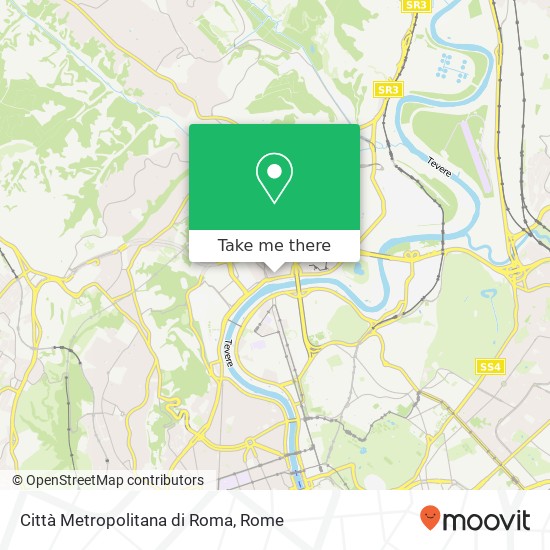 Città Metropolitana di Roma map