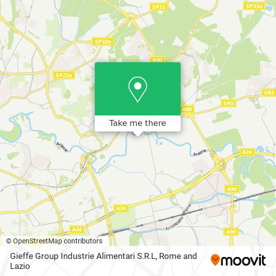 Gieffe Group Industrie Alimentari S.R.L map