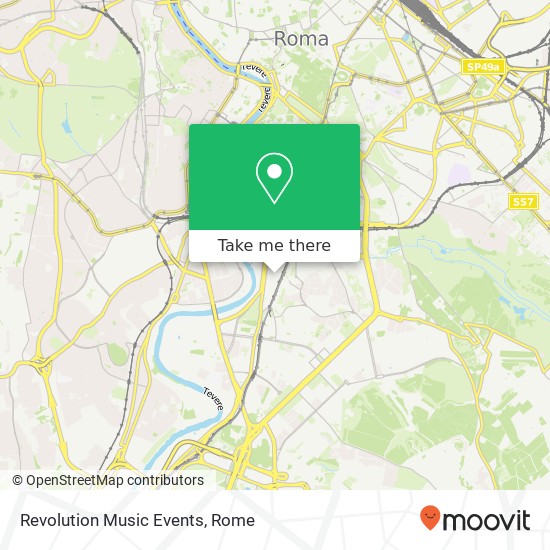 Revolution Music Events map