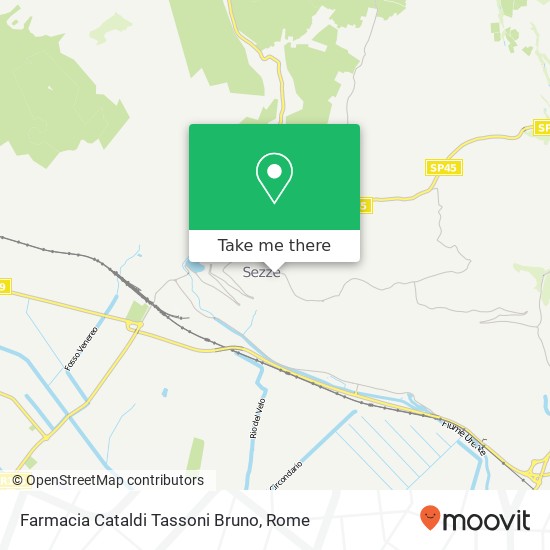 Farmacia Cataldi Tassoni Bruno map