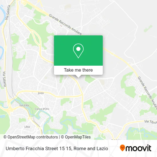 Umberto Fracchia Street 15 15 map
