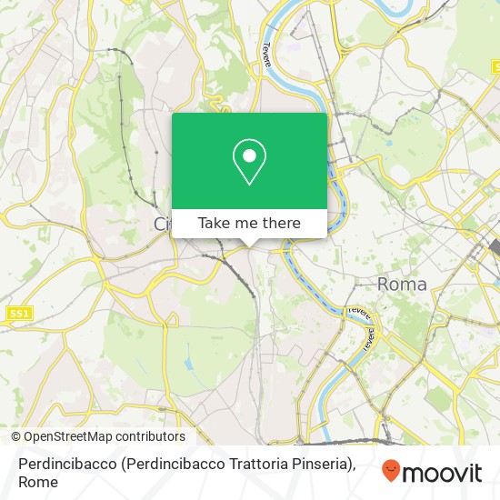 Perdincibacco (Perdincibacco Trattoria Pinseria) map