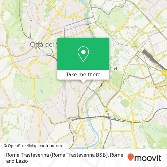 Roma Trasteverina (Roma Trasteverina B&B) map