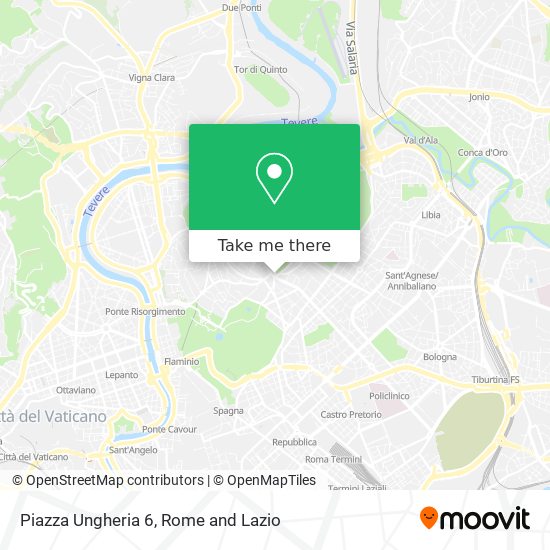 Piazza Ungheria  6 map