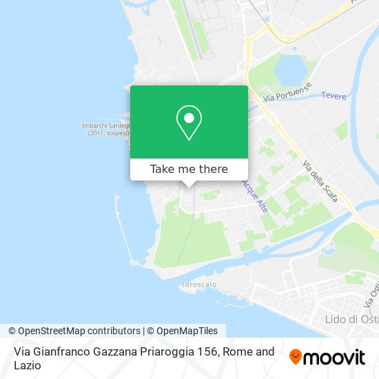Via Gianfranco Gazzana Priaroggia 156 map