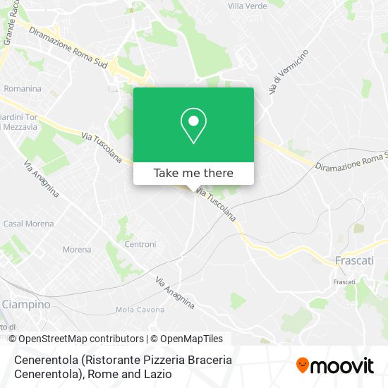 Cenerentola (Ristorante Pizzeria Braceria Cenerentola) map