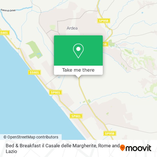 Bed & Breakfast il Casale delle Margherite map