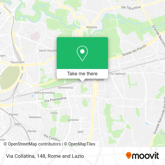 Collatina Street, 148 map