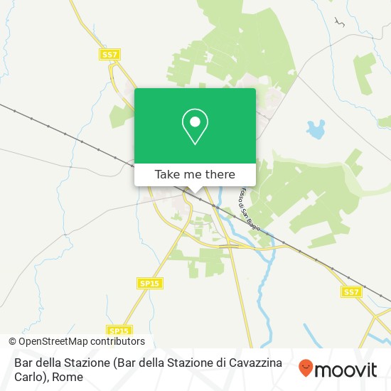 Bar della Stazione (Bar della Stazione di Cavazzina Carlo) map