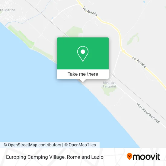 Europing Camping Village map