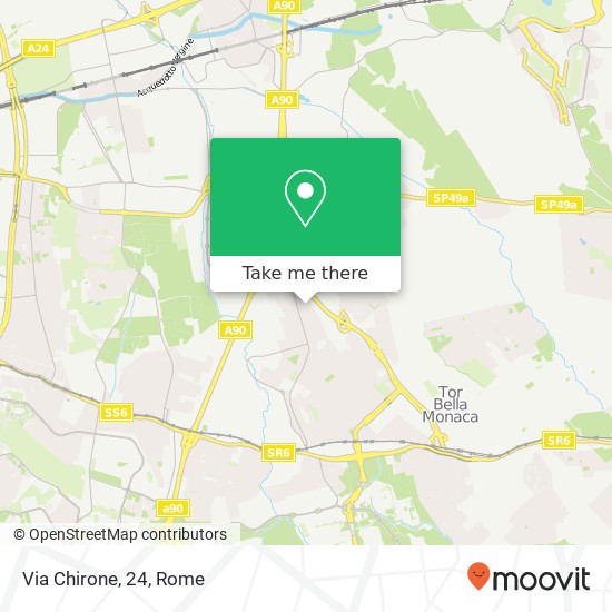 Via Chirone, 24 map