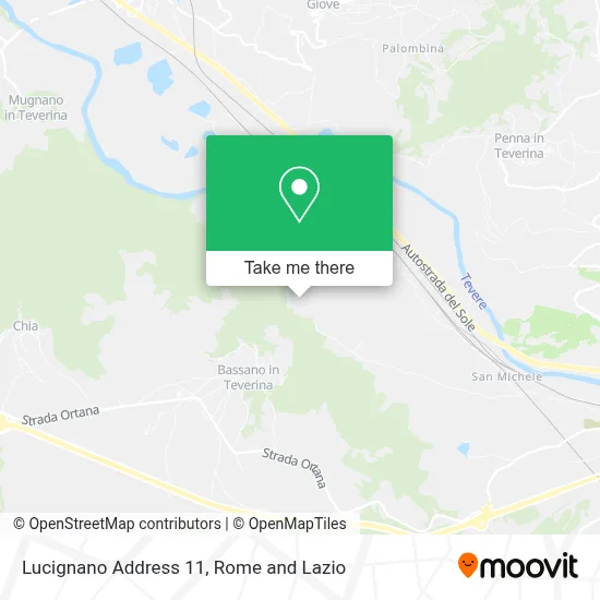 Lucignano Address 11 map