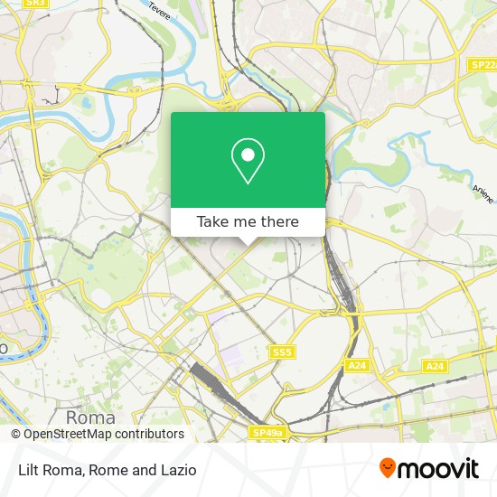 Lilt Roma map