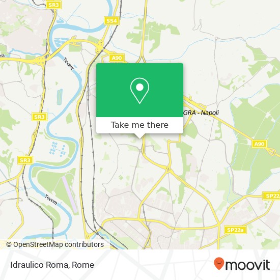 Idraulico Roma map