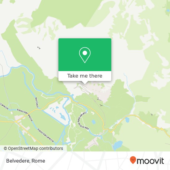 Belvedere map