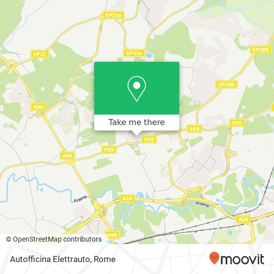 Autofficina Elettrauto map