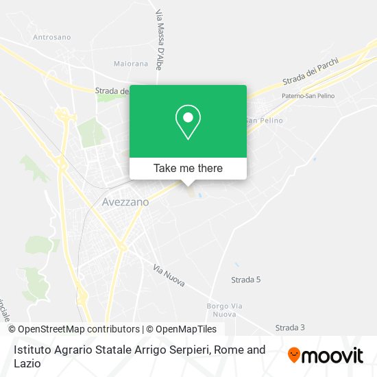Istituto Agrario Statale Arrigo Serpieri map
