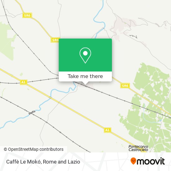 Caffè Le Mokó map