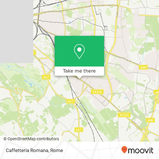 Caffetteria Romana map