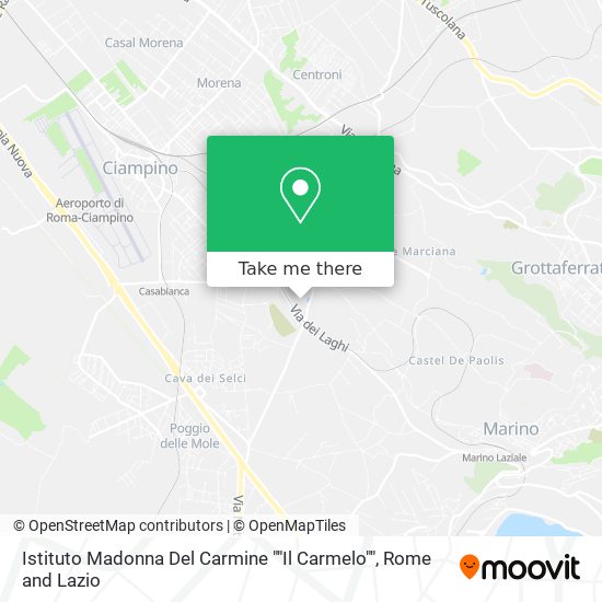 Istituto Madonna Del Carmine ""Il Carmelo"" map