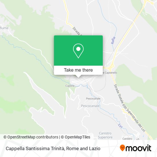 Cappella Santissima Trinità map